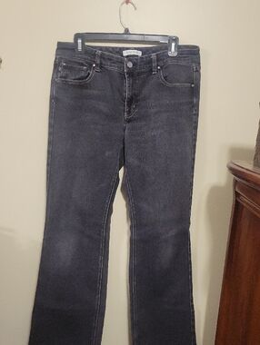 White House Black Market Women's Dark Gray Bootcut Jeans